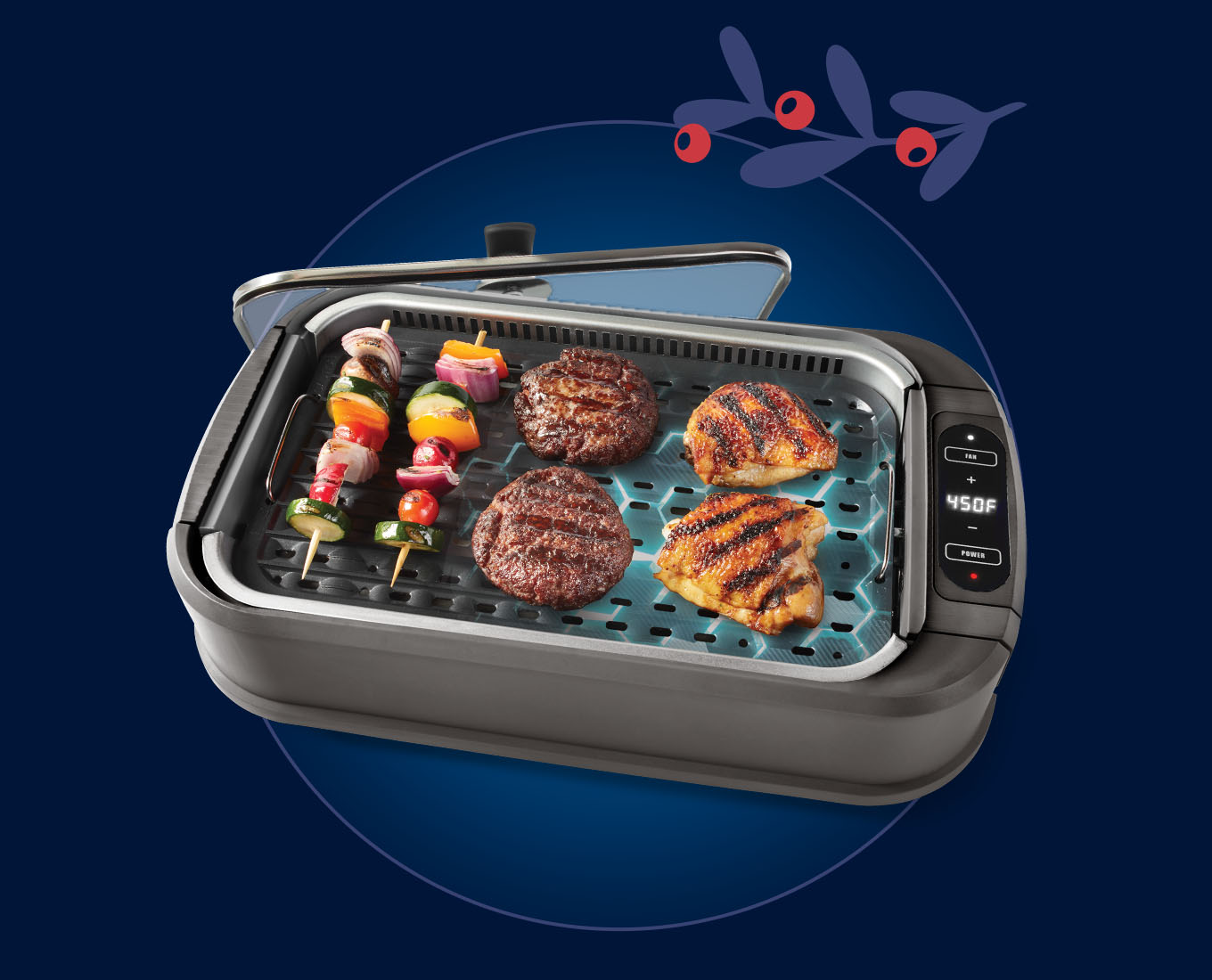 Oster DiamondForce Smokeless Grill