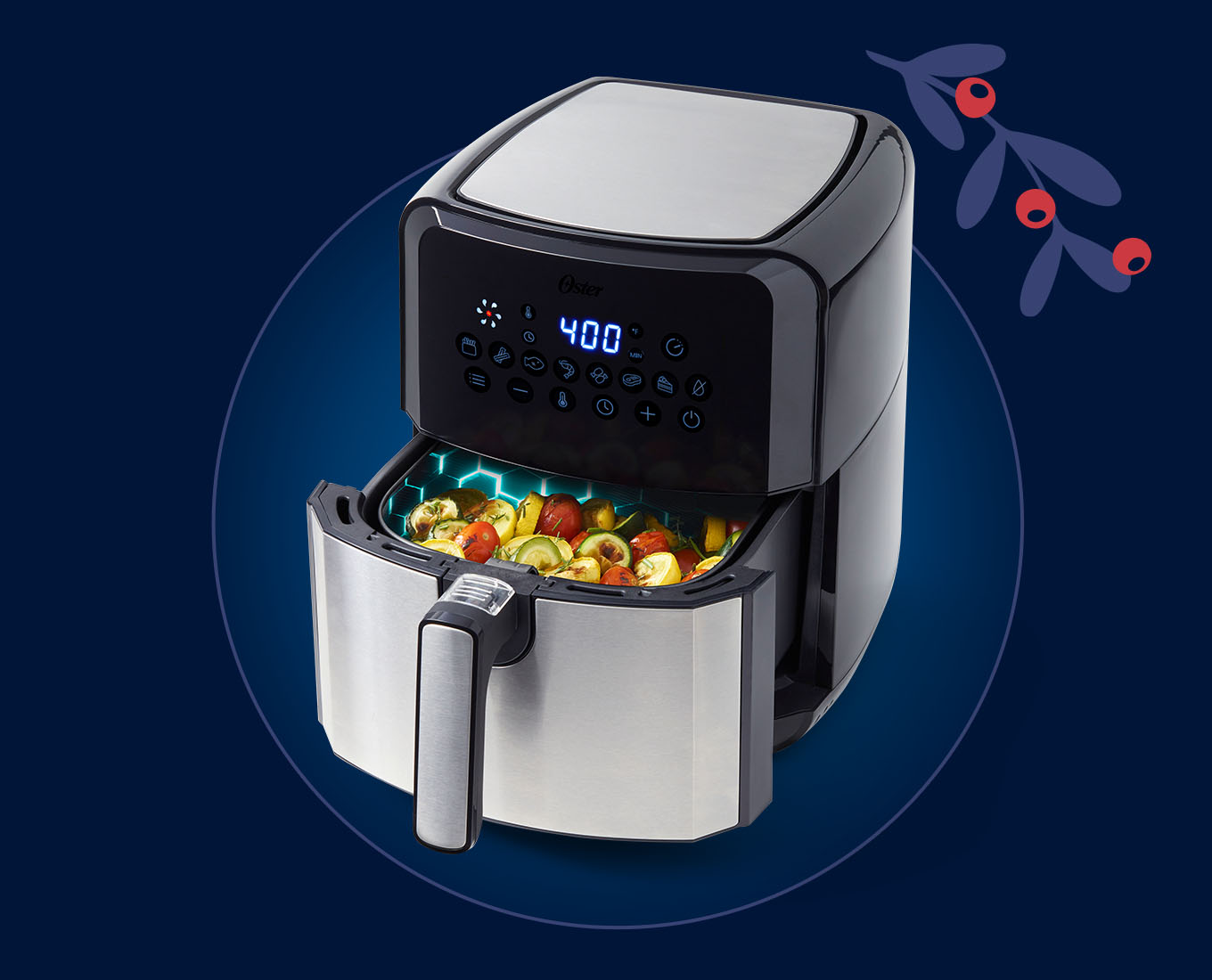 DiamondForce Nonstick XL 5-Qt Digital Air Fryer